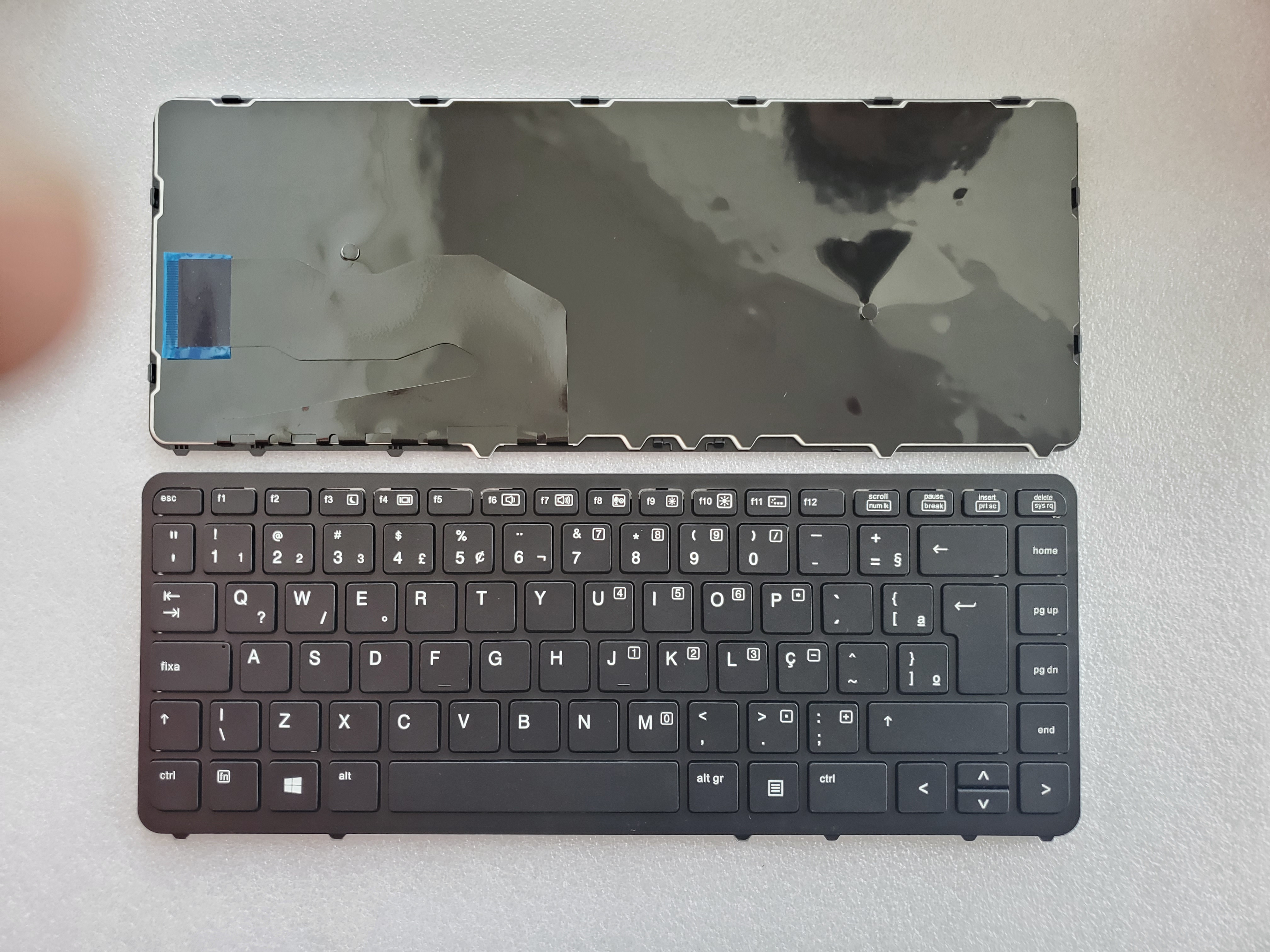 Picture of New Replacement Laptop Keyboard For HP 840G1/840G2/850G1/850G2/745G1/745G2/ZBOOK14 G1 G2 BLACK FRAME BLACK (OEM) BR Layout